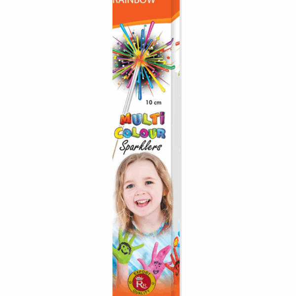 10 CM COLOUR SPARKLERS