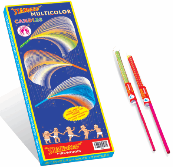 Multi Colo Candles